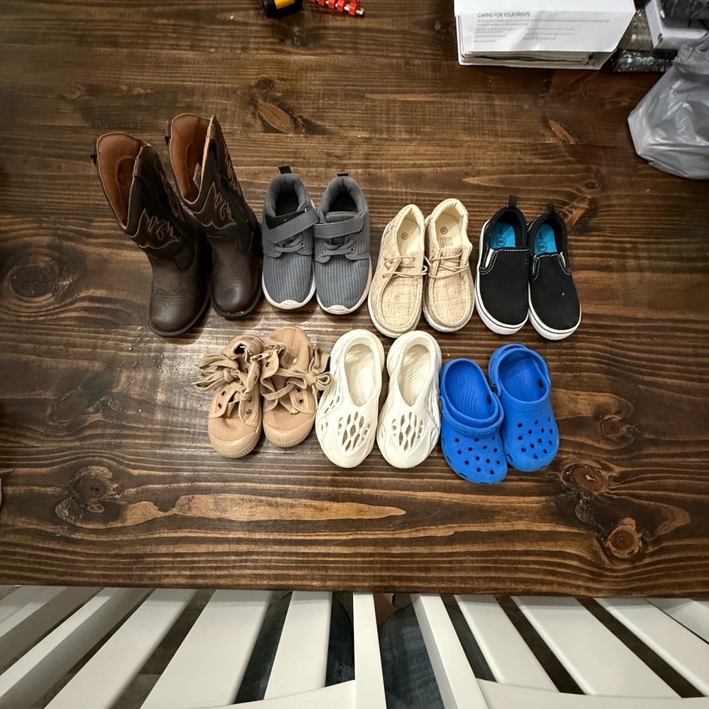 Lots of Little Boys Shoes - size 8 and 9